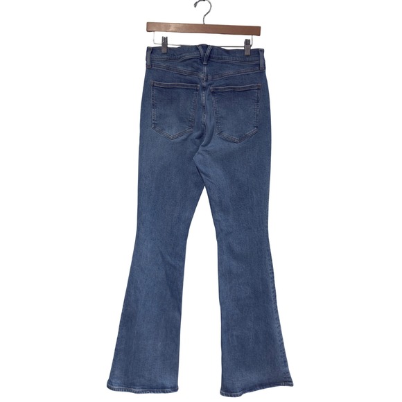 Veronica Beard Beverly Skinny Flare Jeans 30 High Rise Light Wash Designer Denim - Picture 3 of 8